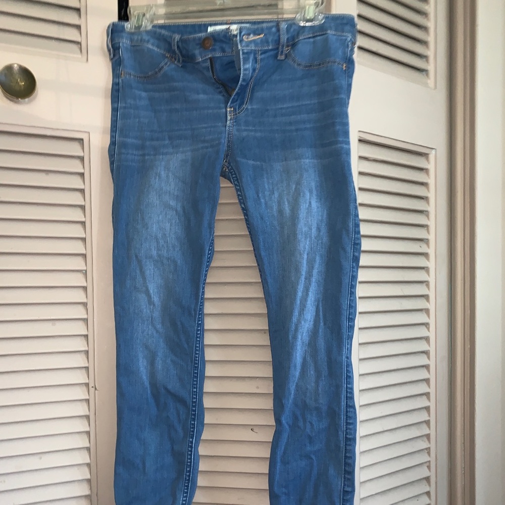 hollister jean legging